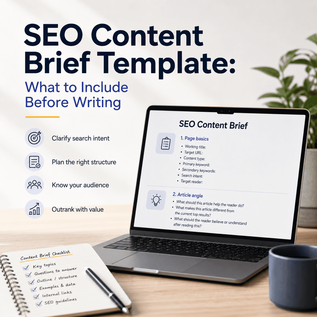 SEO Content Brief Template: What to Include Before Writing