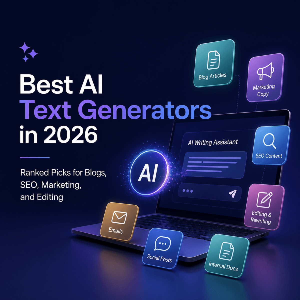 Text Generator Using Ai Best AI Text Generators 2026: Top 10 Ranked Picks