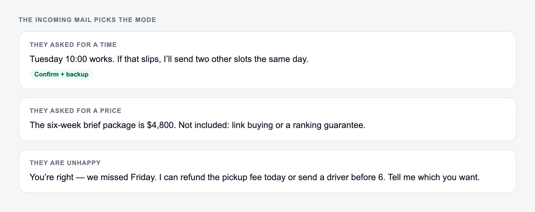 Reply jobs from the AI Email Reply Generator