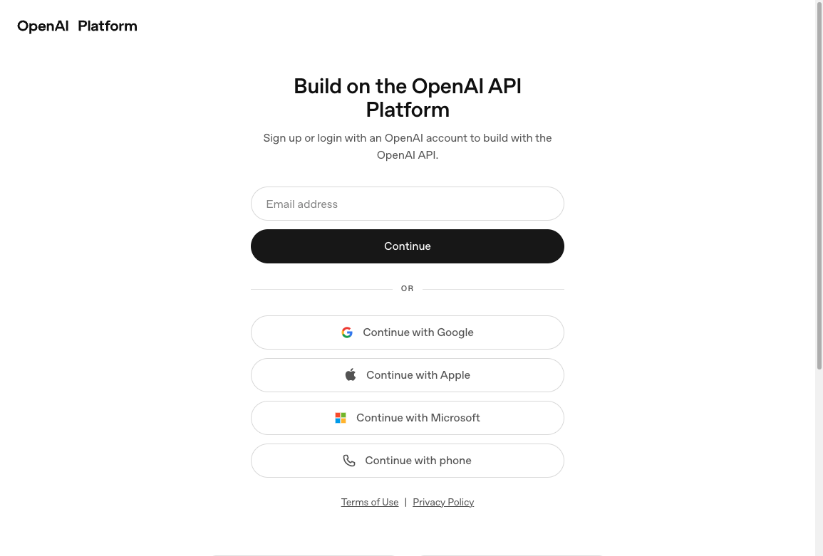 OpenAI platform page for the Playground, where writers can test models and prompt settings