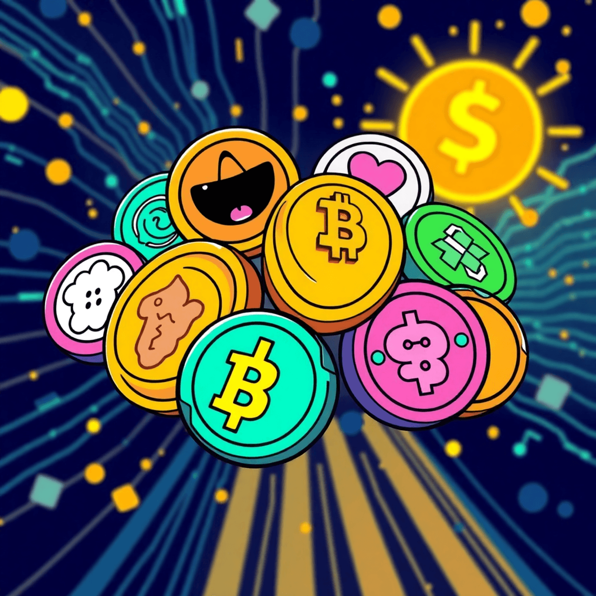 Memecoins on the Solana Blockchain: Make 100$ A Day Memecoins on the Solana Blockchain: Make 100$ A Day