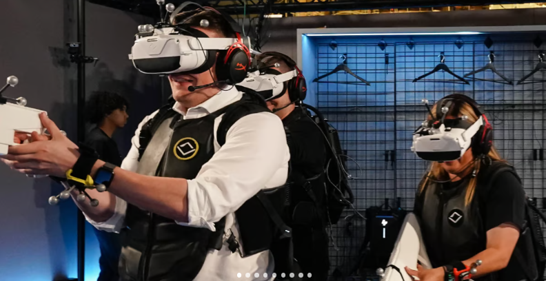 Futuristic VR experience