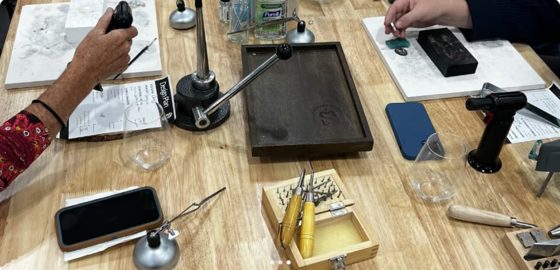 Create jewelry and learn to solder session