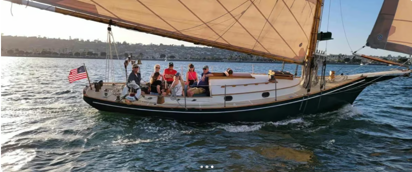 Classic Yacht Sailing Cruise