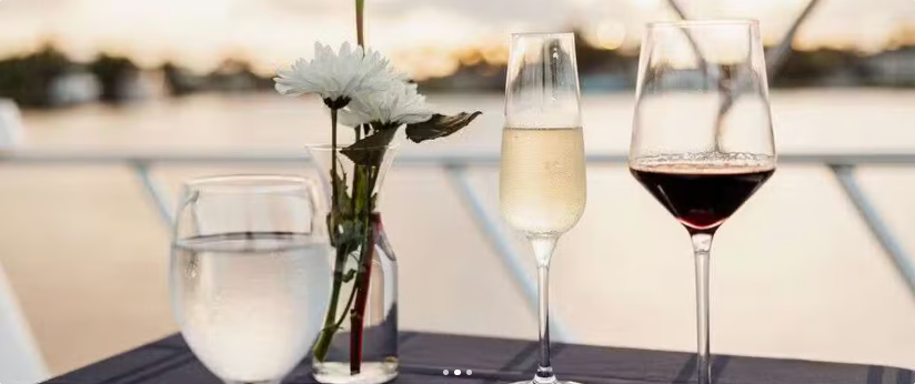 Dining on a Luxury Yacht