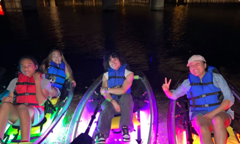 Night Clear Kayaking Glow Tour