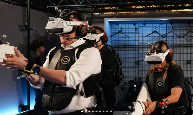 Futuristic VR experience