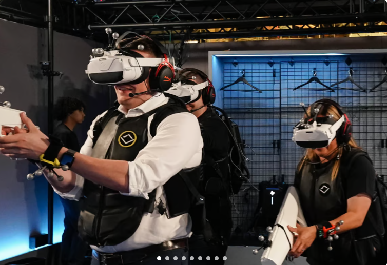 Futuristic VR experience