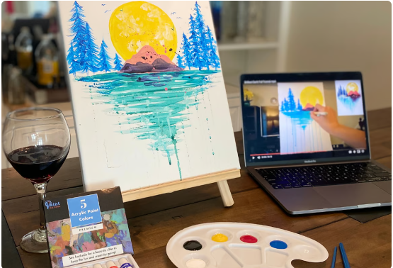 Paint Party with Paint the Town