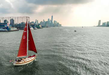 A two hour morning, day, sunset or city lights sail aboard a classic sailboat!