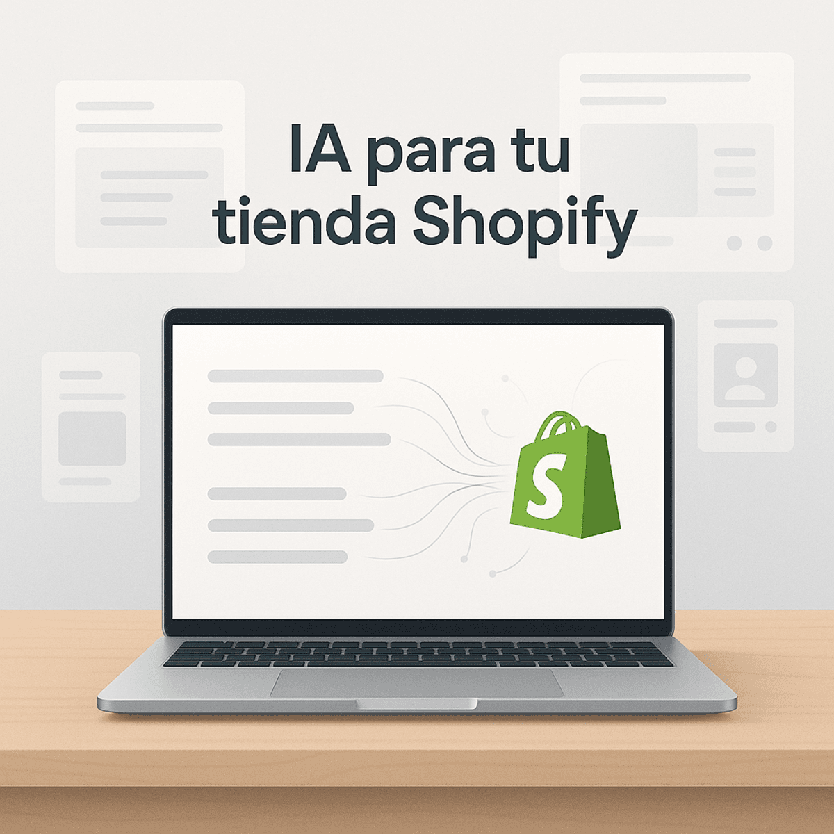 herramientas de escritura de IA para Shopify