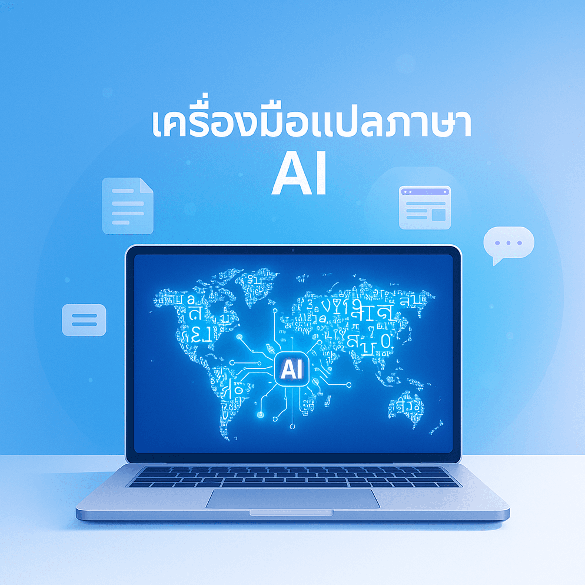 เครื่องมือแปลภาษา AI