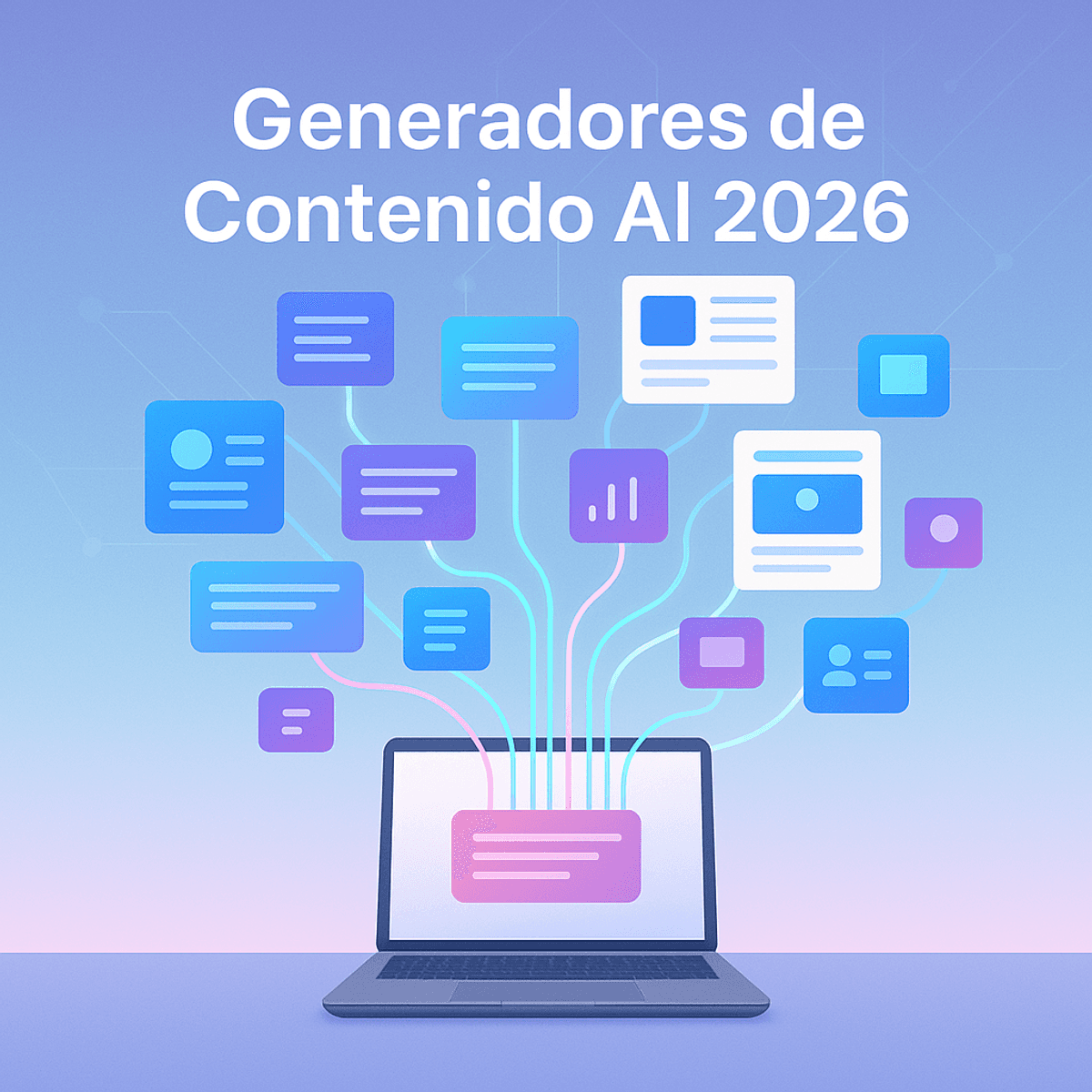 mejores generadores de contenido AI 2026