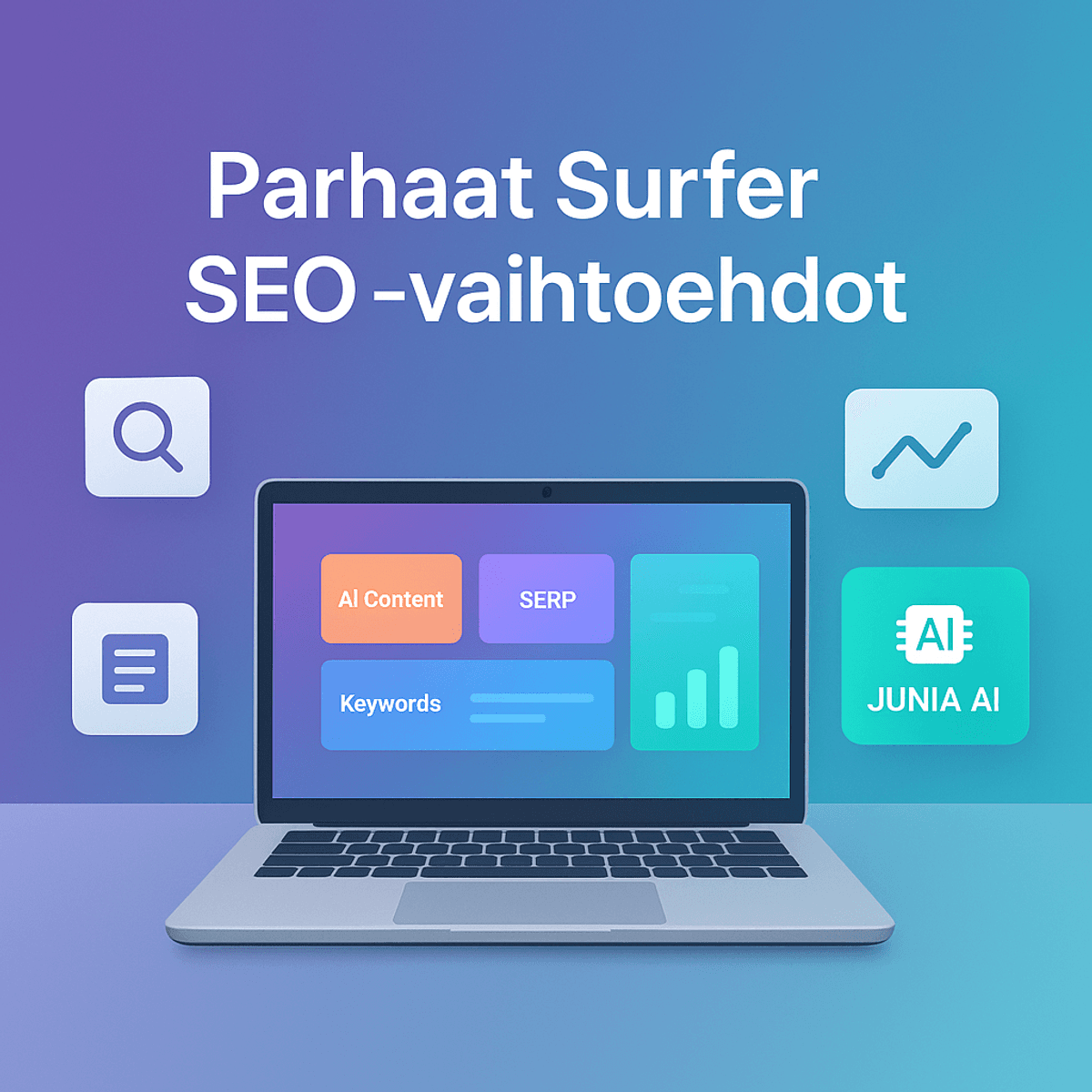 Surfer SEO vaihtoehdot