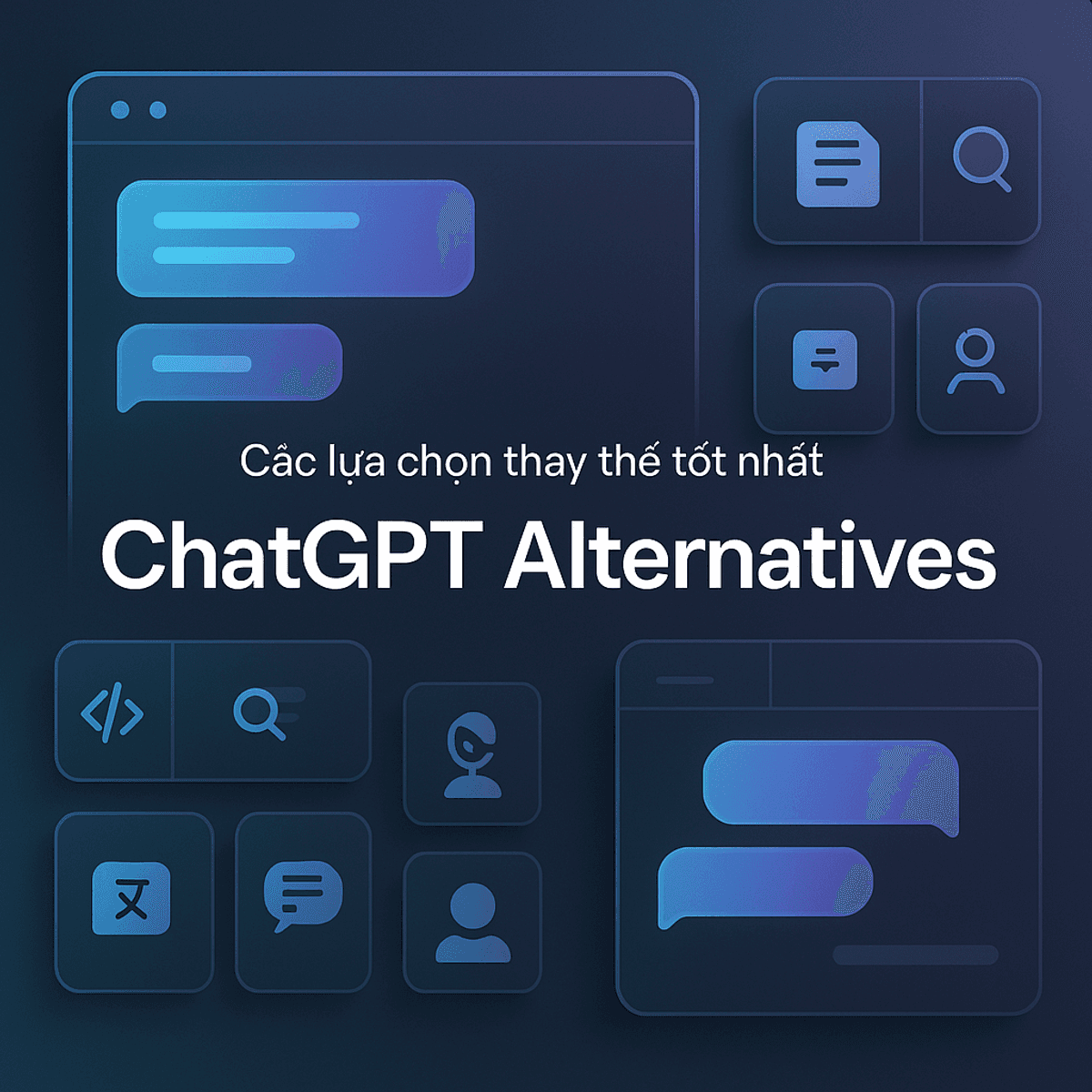 lựa chọn thay thế ChatGPT