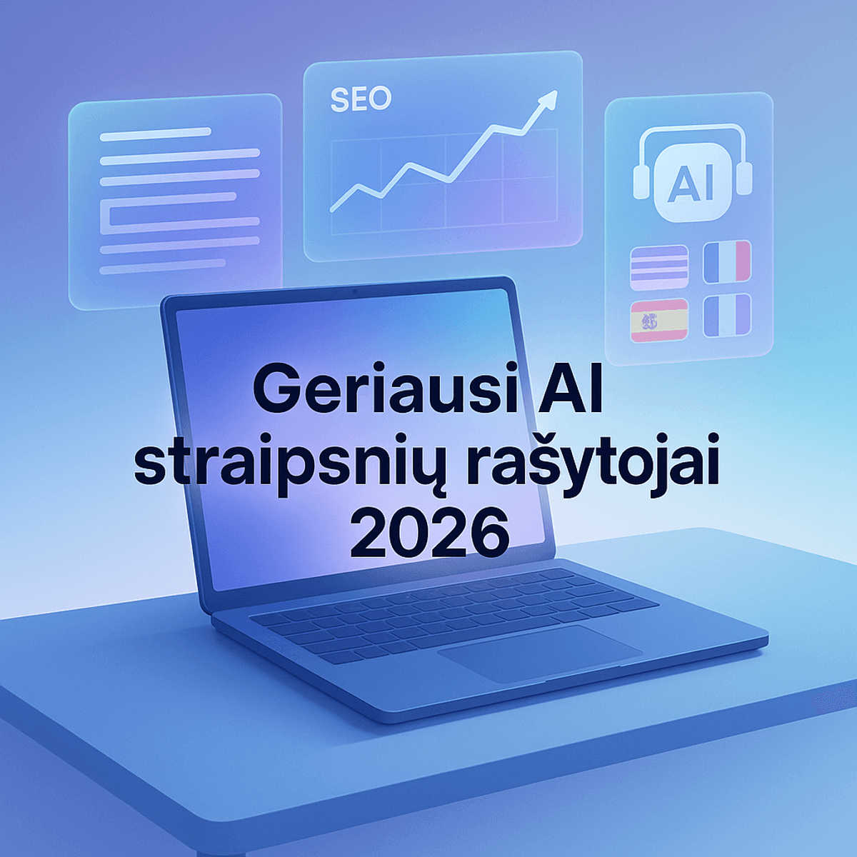 geriausi AI straipsnių rašytojai 2026