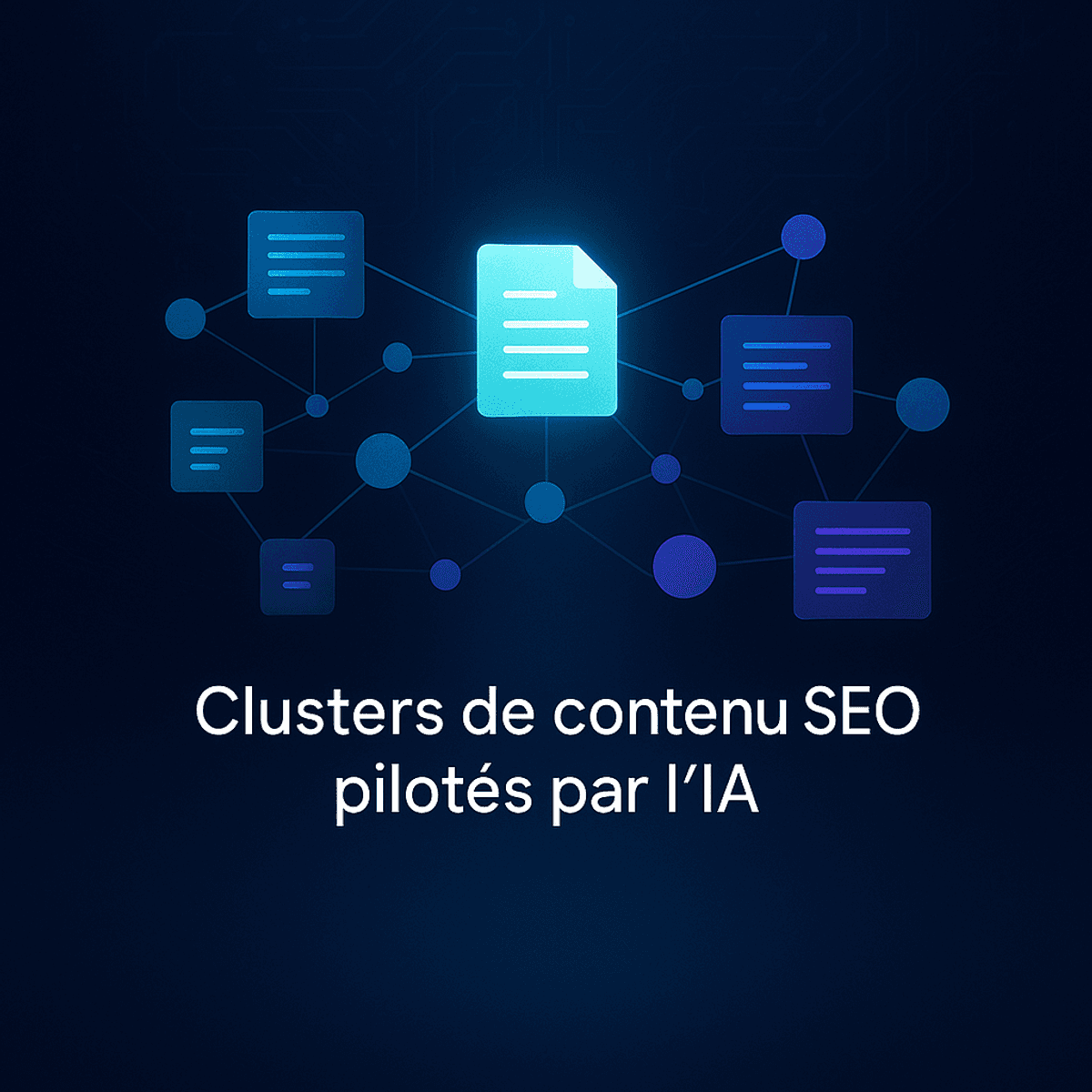regroupement de contenu SEO avec IA