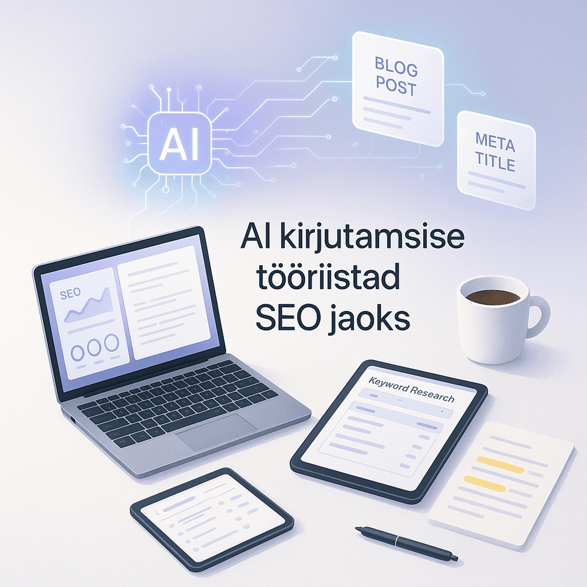 AI kirjutamise tööriistad SEO jaoks