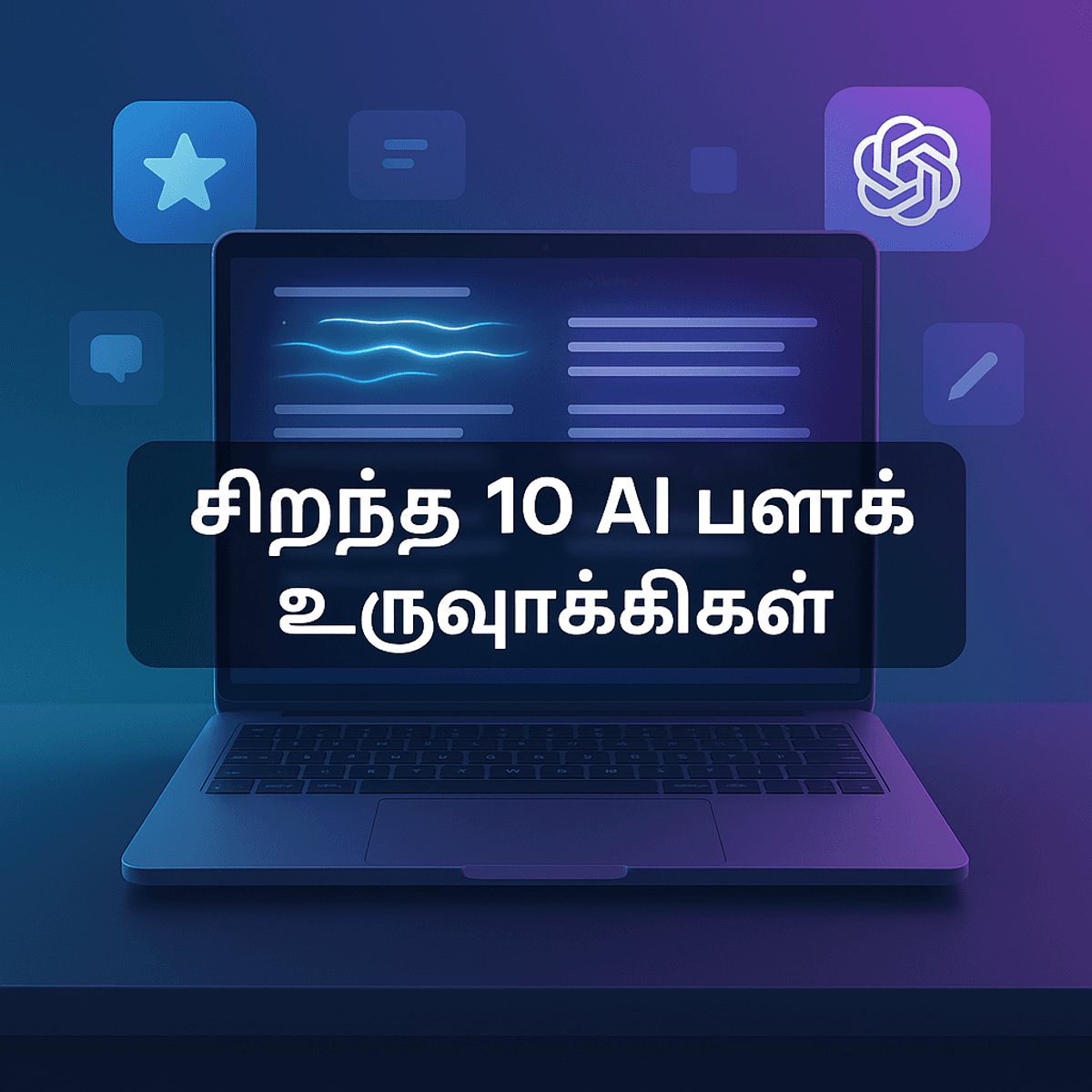 AI பிளாக் உருவாக்கி