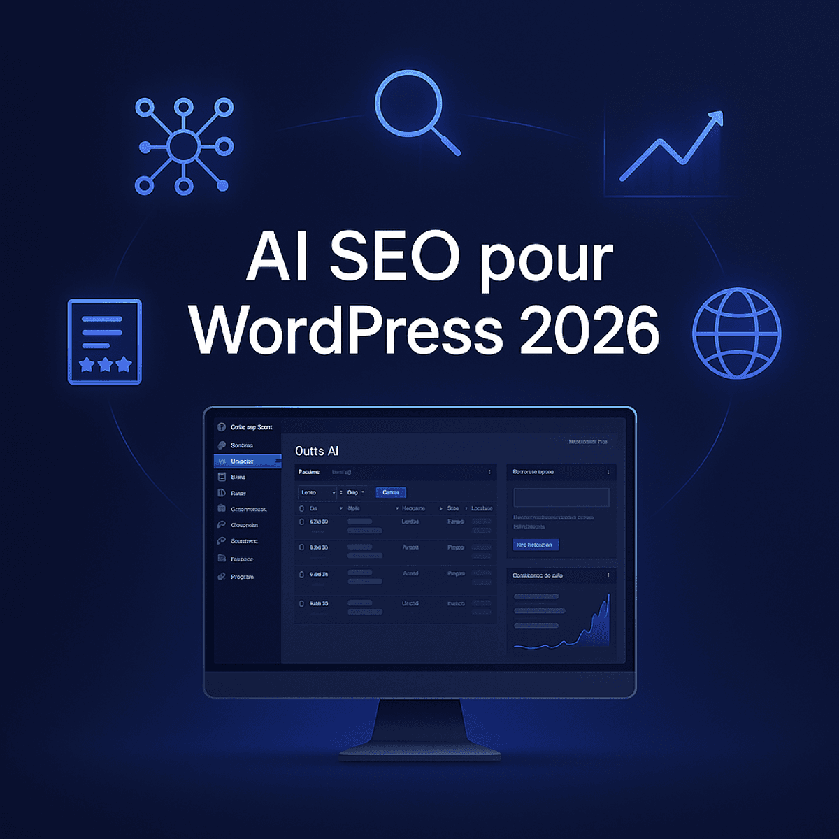 meilleurs outils AI SEO WordPress 2026