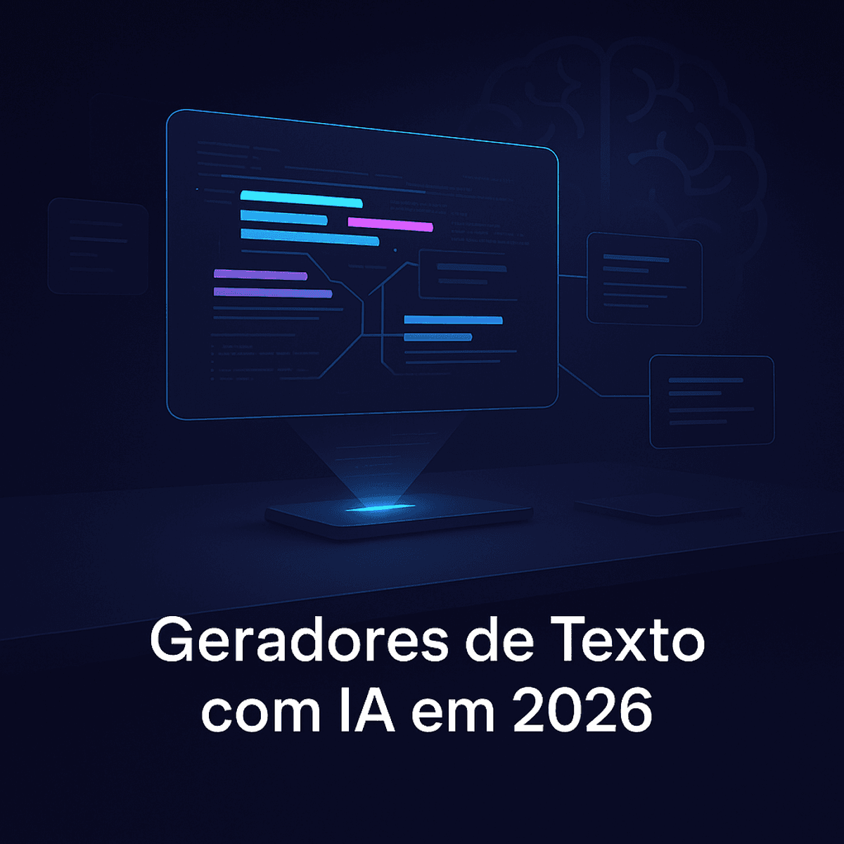 melhores geradores de texto AI 2026