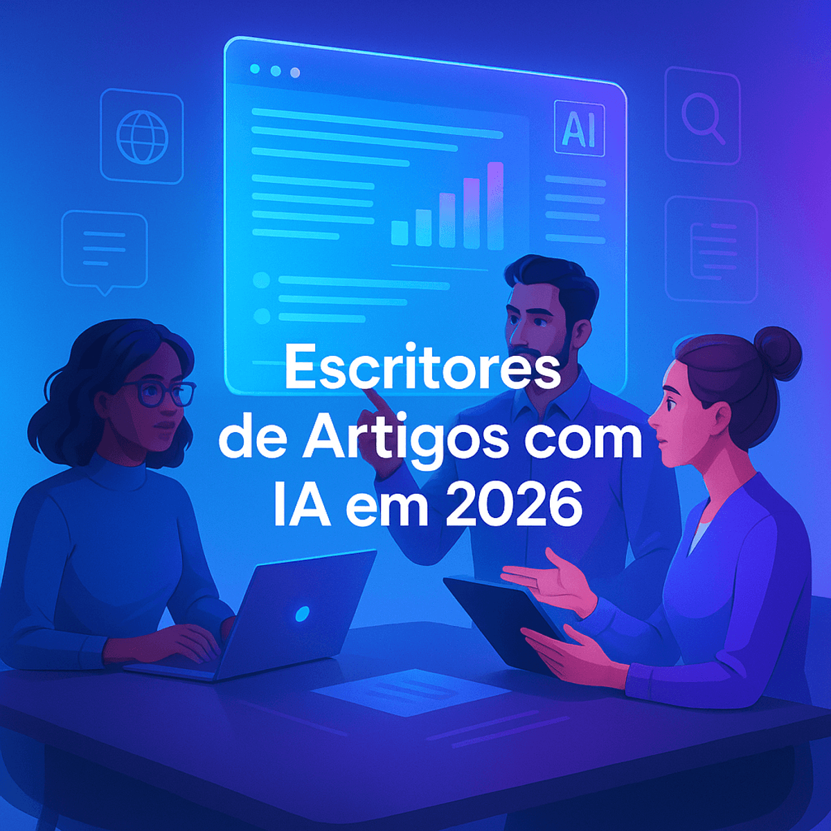 melhores redatores de artigos com IA 2026