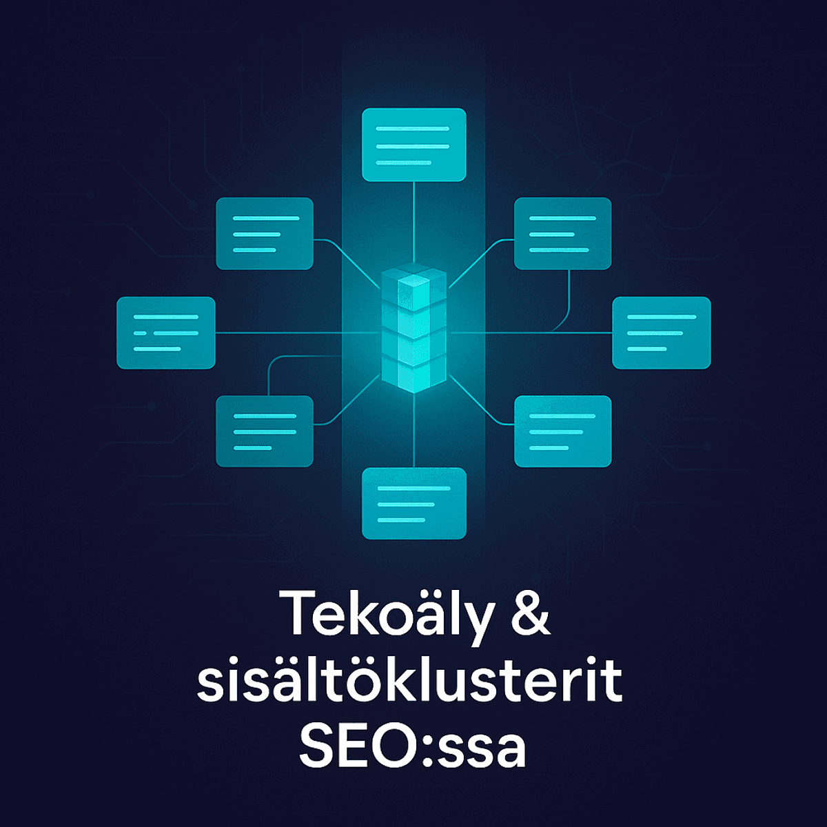 tekoälyohjattu sisältöryhmittely SEO