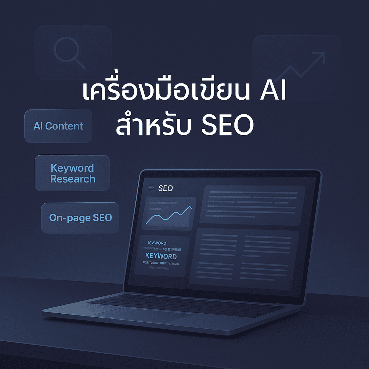 เครื่องมือเขียน AI สำหรับ SEO