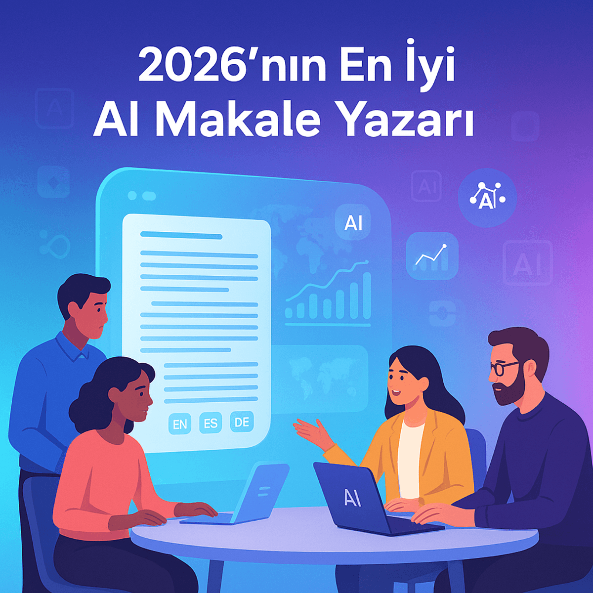 2026 en iyi AI makale yazarı