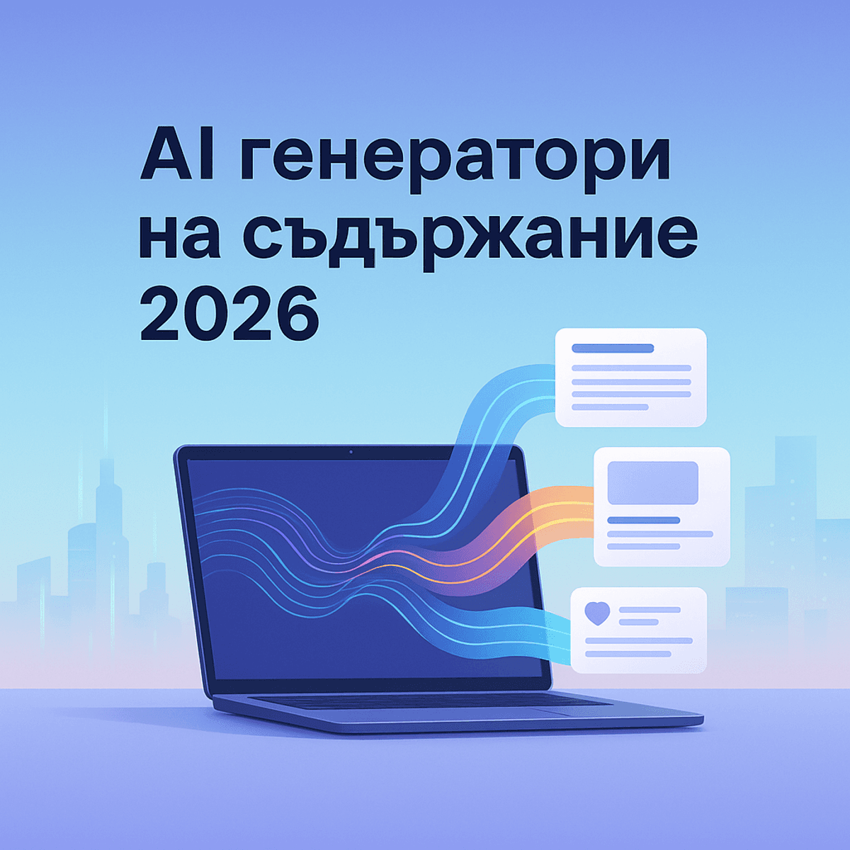 най-добрите генератори на съдържание с изкуствен интелект 2026