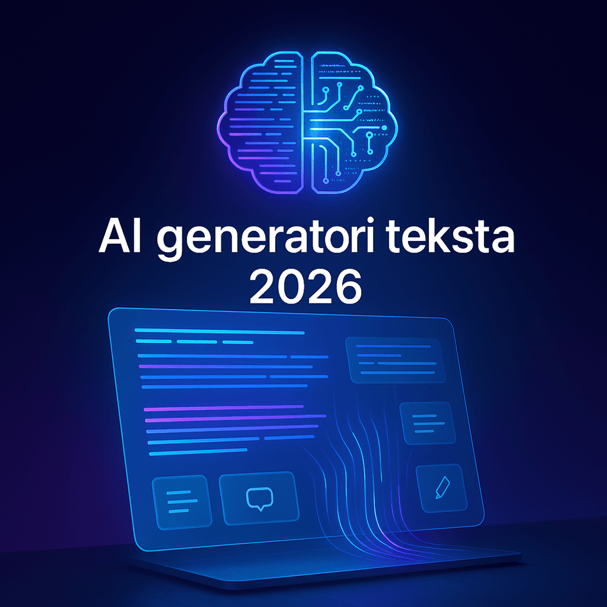 najbolji AI generatori teksta 2026