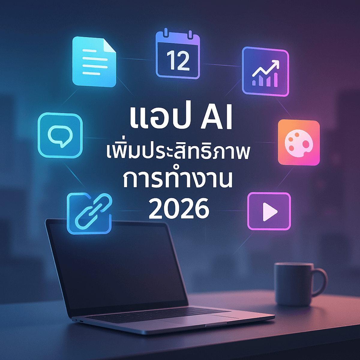 แอป AI เพิ่มประสิทธิภาพการทำงาน 2026