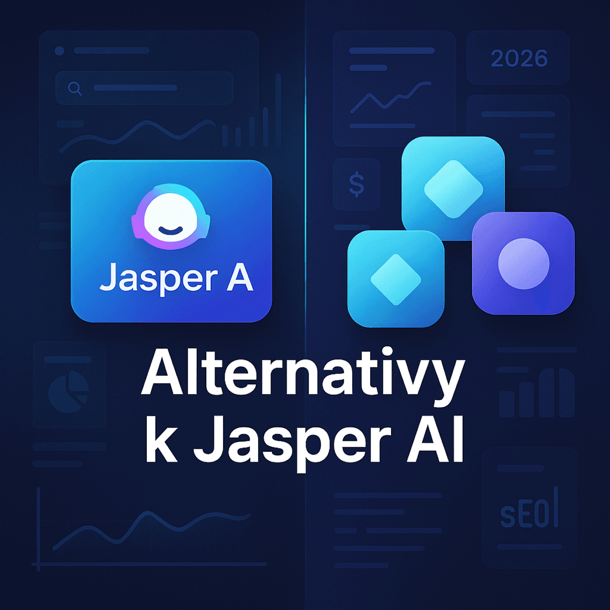 nejlepší alternativy Jasper AI 2026