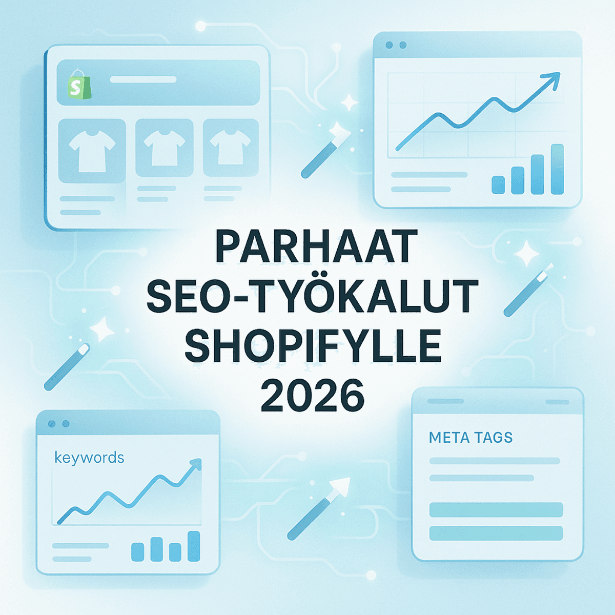 Shopify SEO työkalut 2026