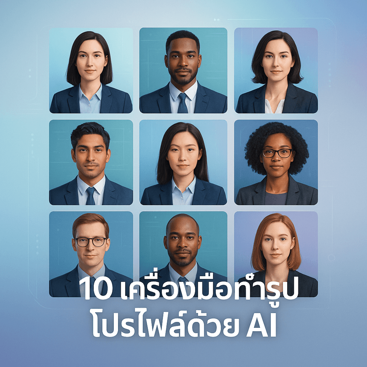 เครื่องมือสร้างรูปโปรไฟล์ AI
