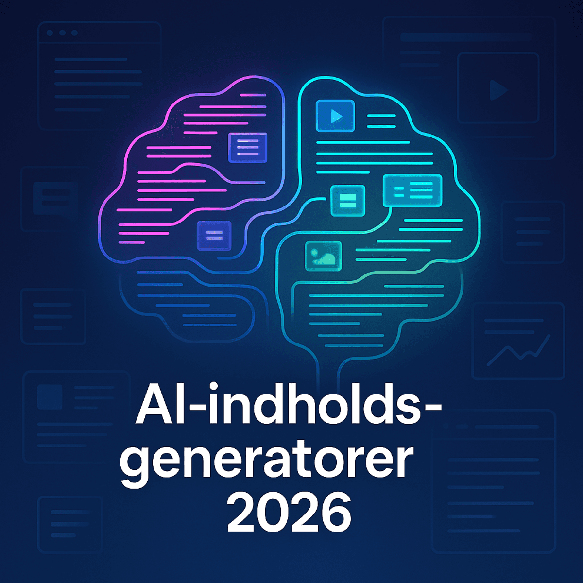 bedste AI indholdsgeneratorer 2026
