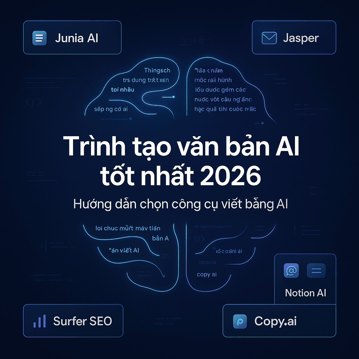 trình tạo văn bản AI tốt nhất 2026