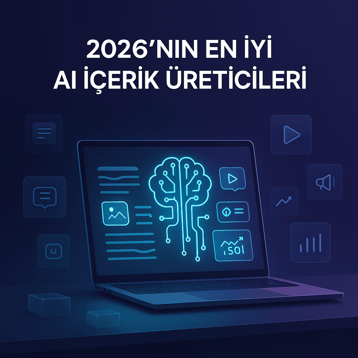 2026 en iyi AI içerik üreticileri