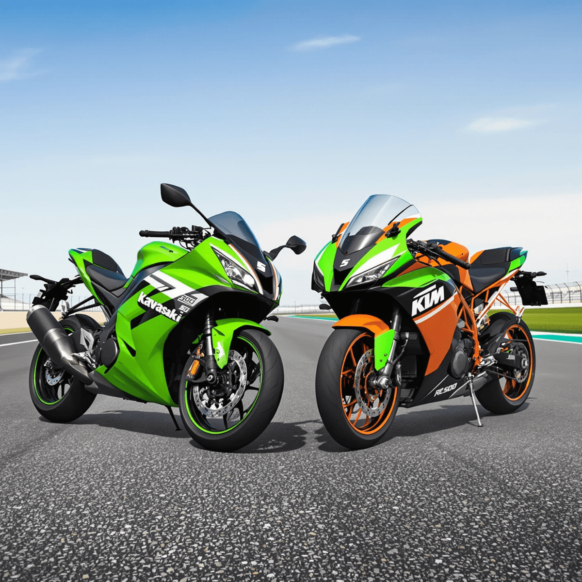 Kawasaki Ninja 300 vs KTM RC 390