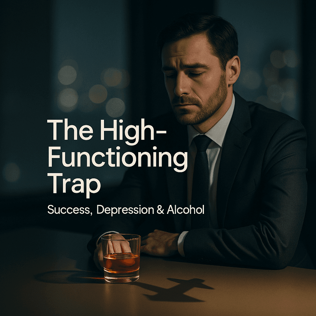 The High-Functioning Trap: Why Successful Men Mask Depression with Alcohol