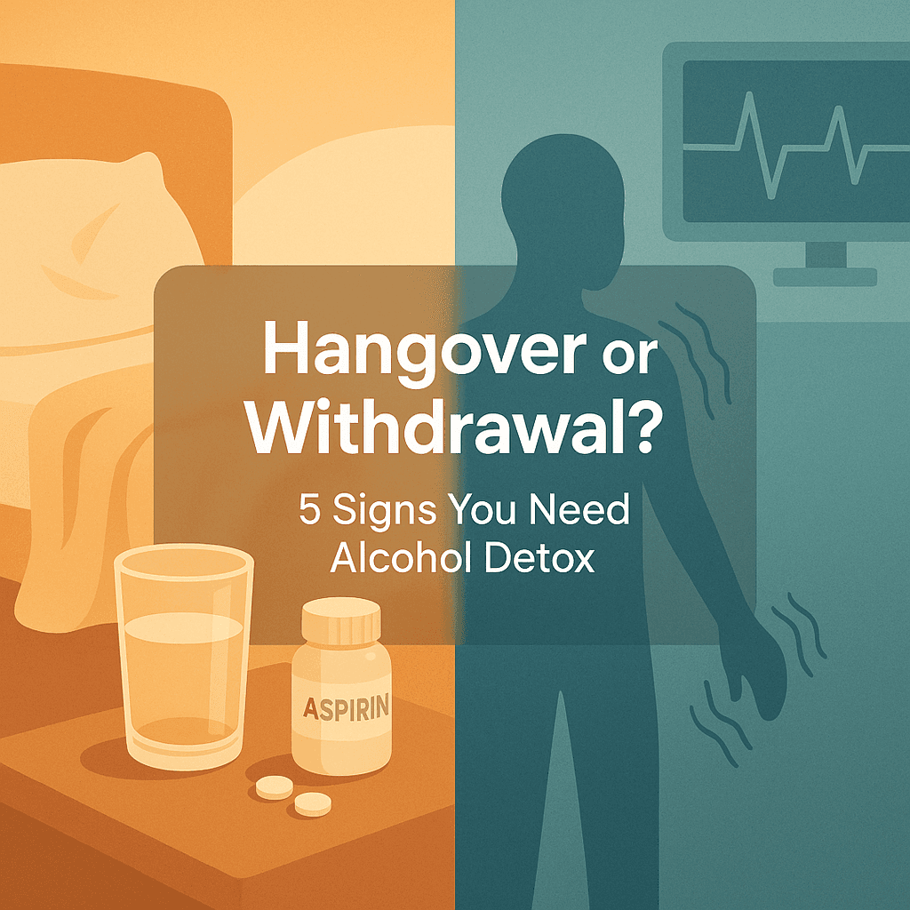 Is it a Hangover or Withdrawal? 5 Signs You Need Alcohol Detox