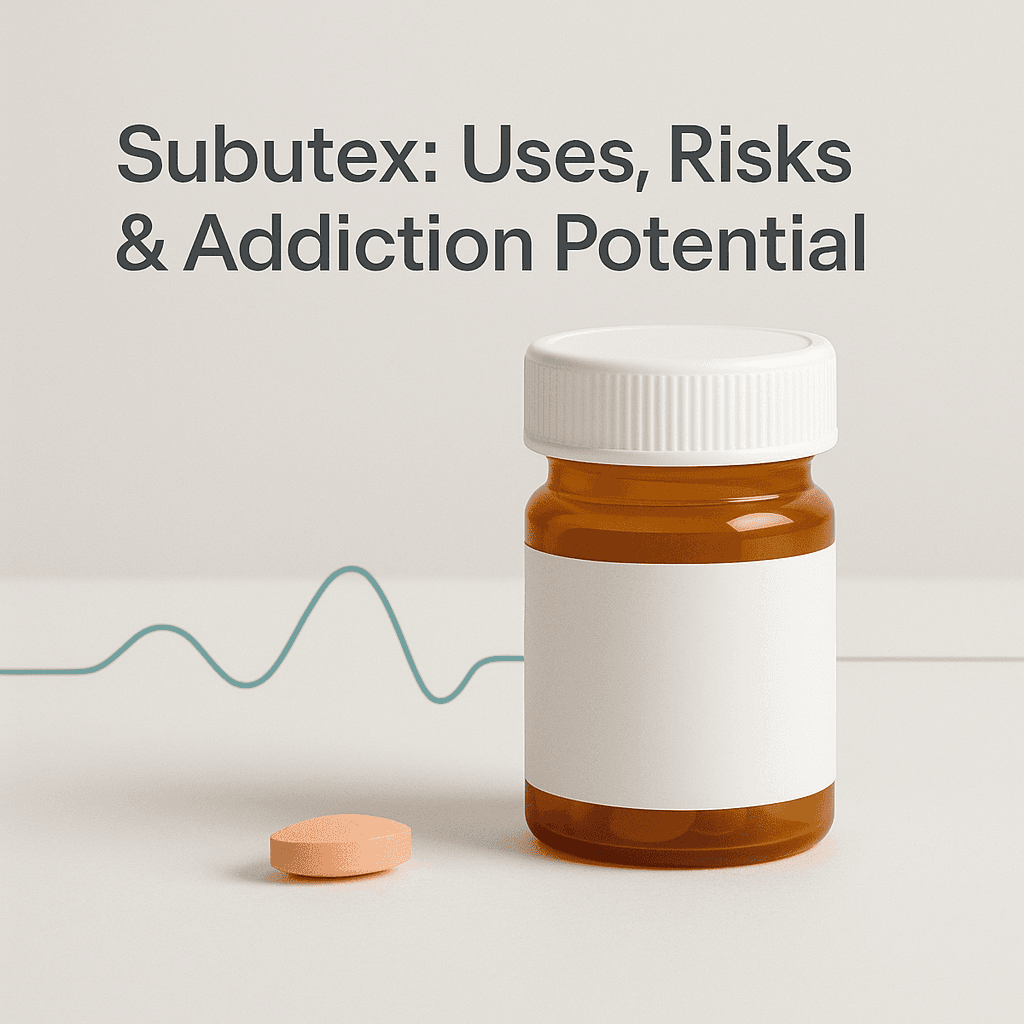 What Is Subutex? Uses, Risks, and Addiction Potential Explained