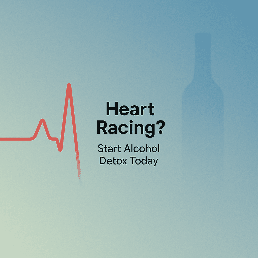 Heart Racing? 5 Reasons to Start an Alcohol Detox Today