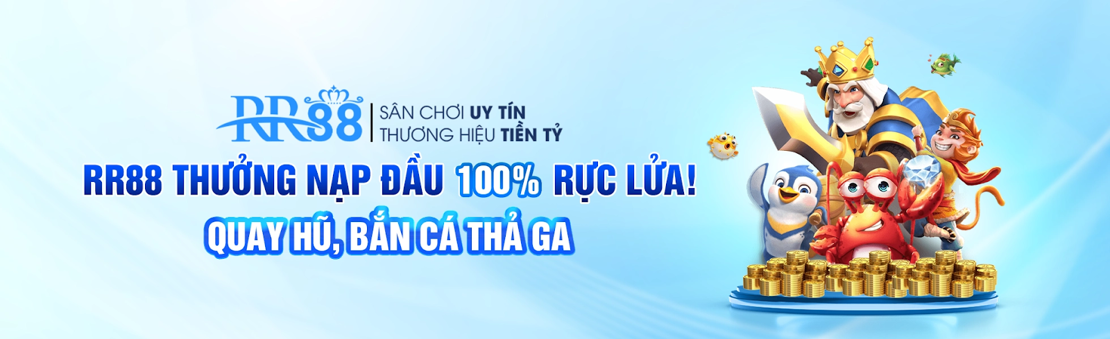RR88 thưởng nạp đầu 100% – quay hũ bắn cá cực hấp dẫn