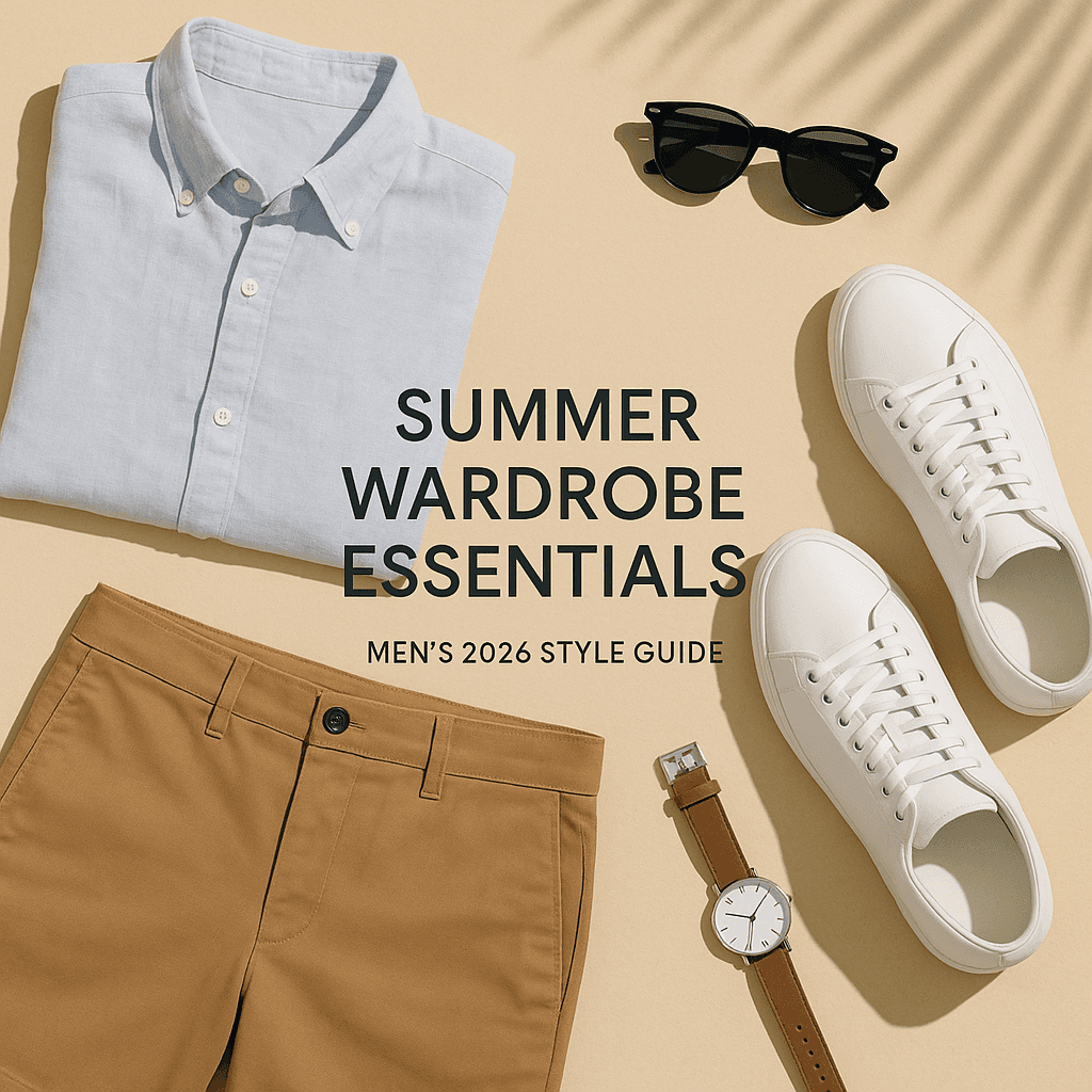 Top 5 Summer Wardrobe Essentials for Men: 2026 Style Guide