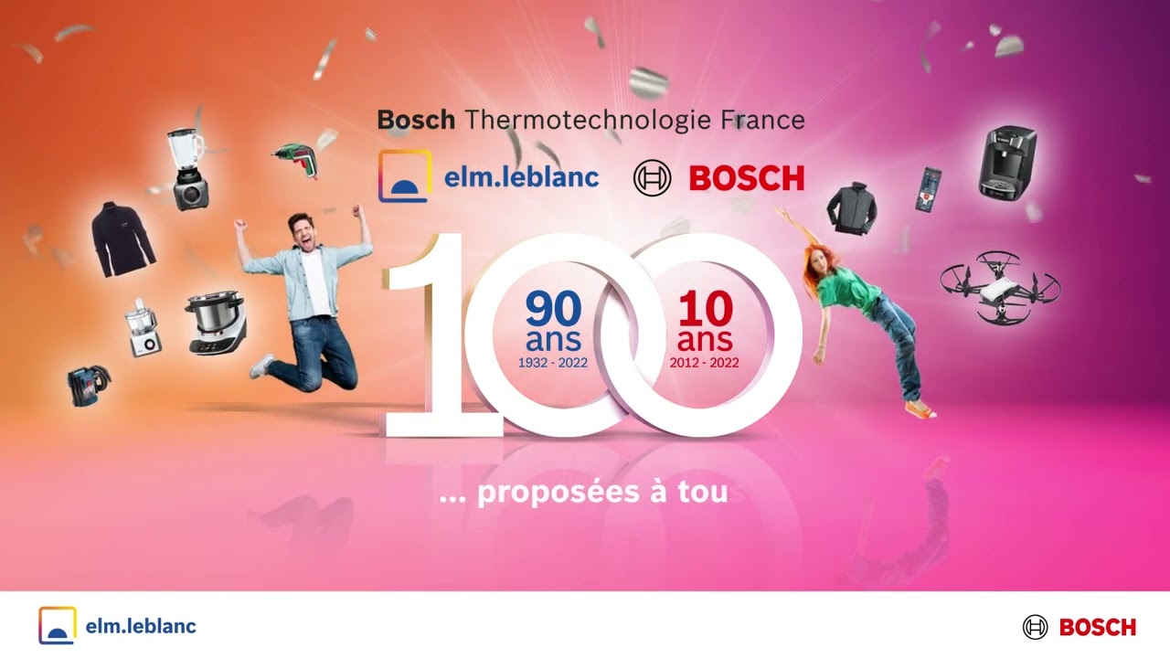 Bosch - elm.leblanc fête ses 100 ans ! - YouTube