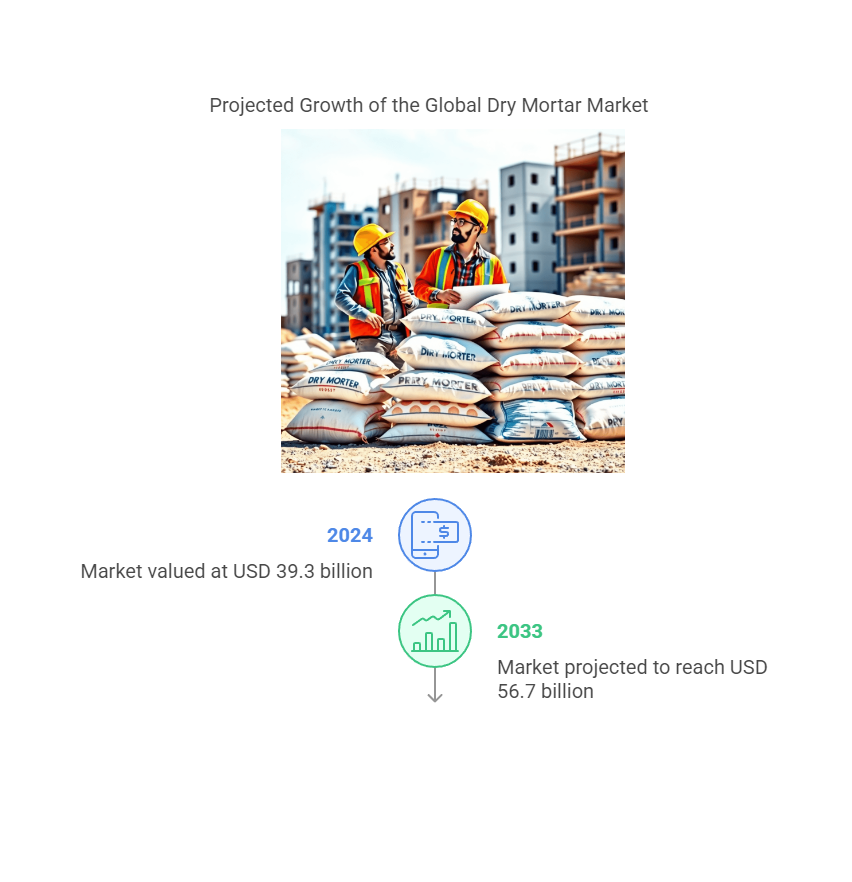 Dry Mortar Market Size
