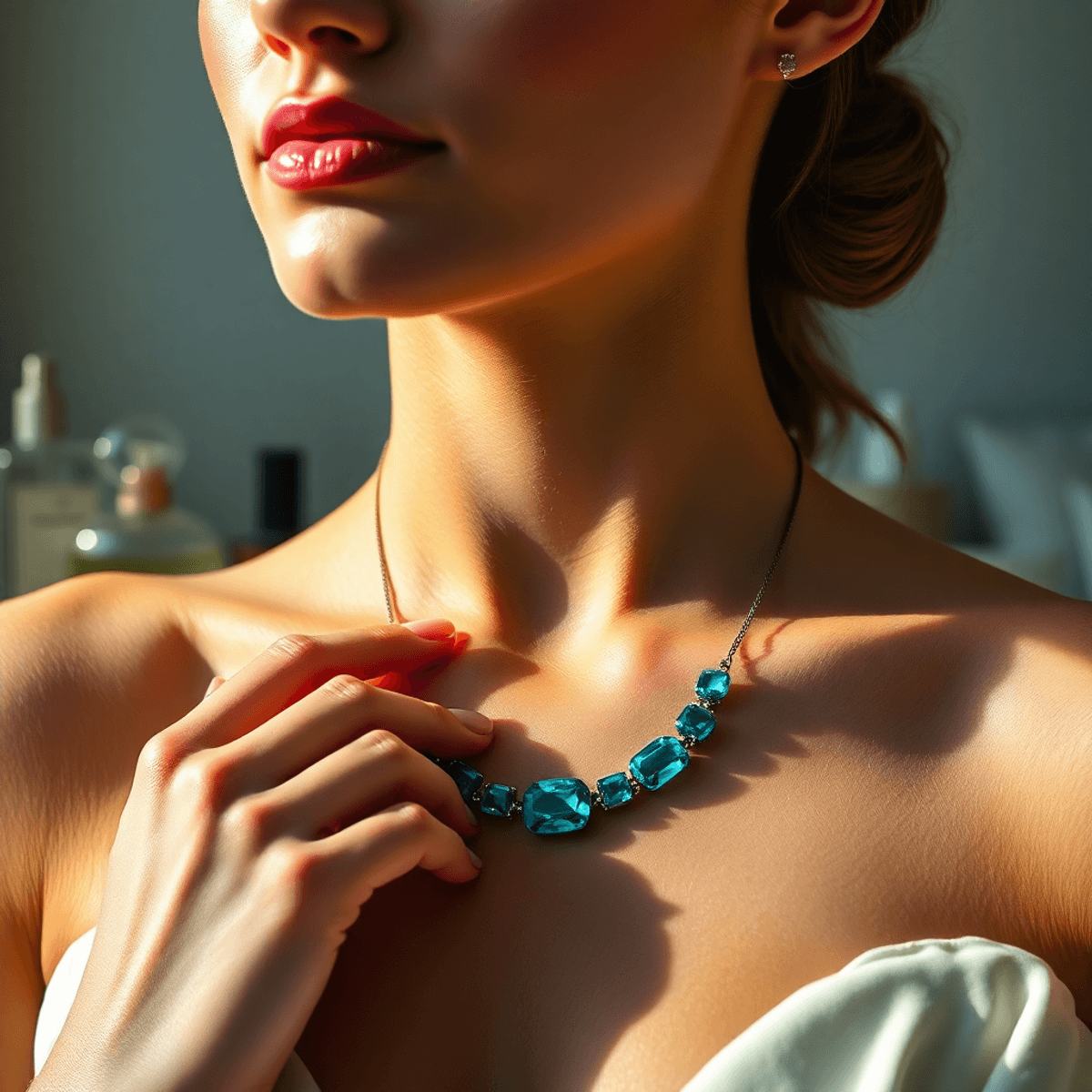 ✨ “Después de la intención, viene el toque final: la grandidierita abraza tu energía con elegancia.” 💎