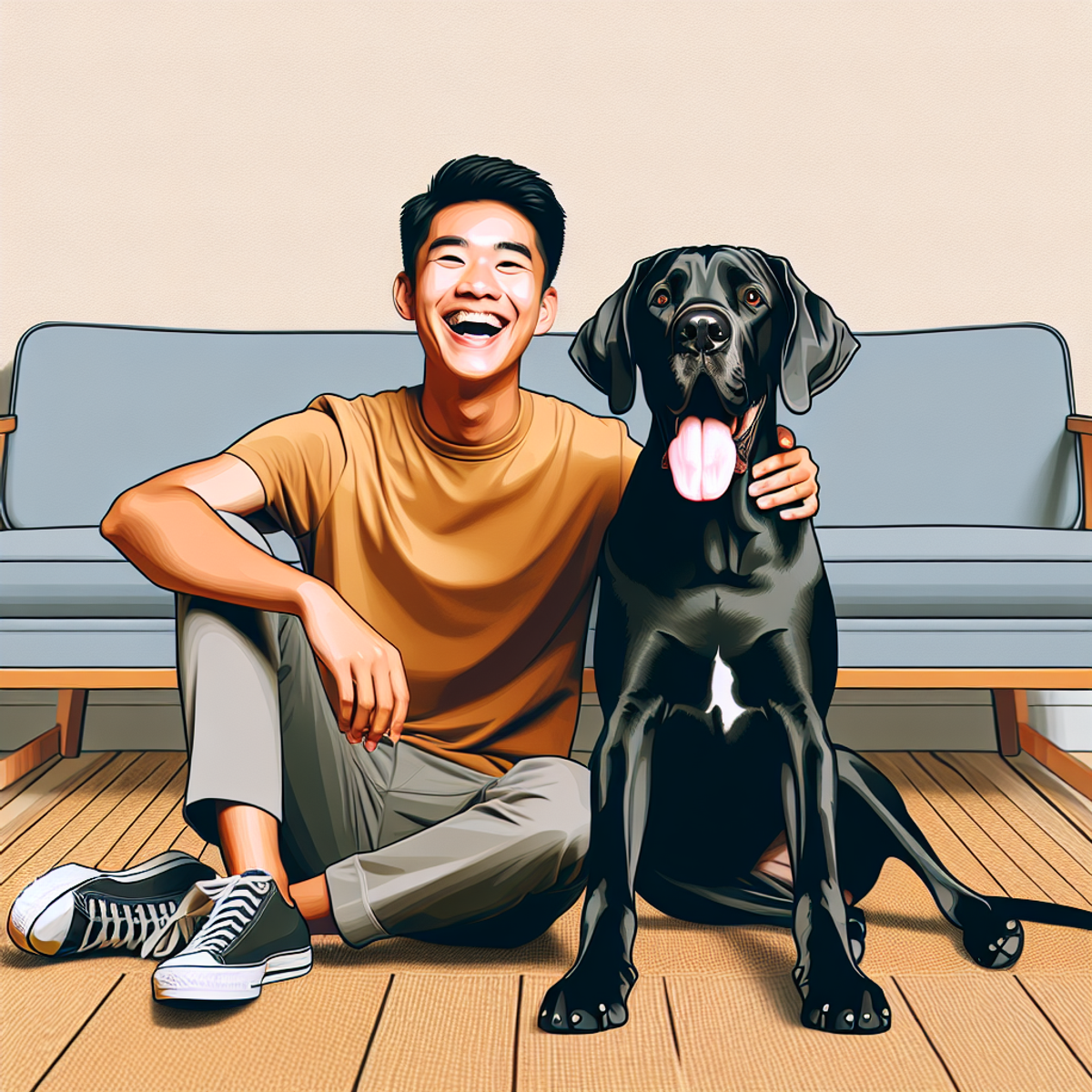 Great Dane Training .