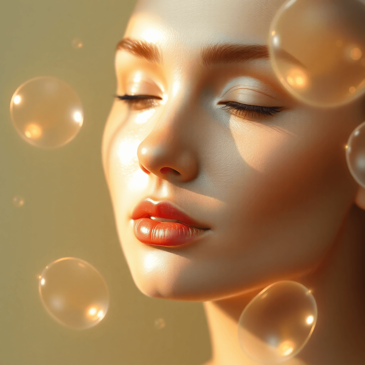 Best Stem Cell Serum for Microneedling (2026 Picks) 1 Close-up of a glowing female face with radiant skin, surrounded by soft abstract shapes and warm golden light symbolizing hydration and rejuvenation. Best Stem Cell Serum for Microneedling